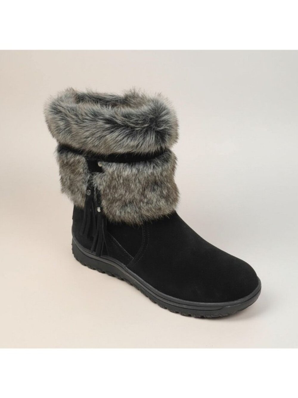 Minnetonka Women's Everett Boots Black Size 10 NEW IN BOX!